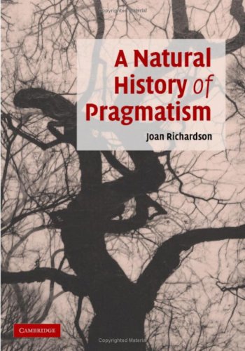 The cover of A Natural History of Pragmatism: The Fact of Feeling from Jonathan Edwards to Ge