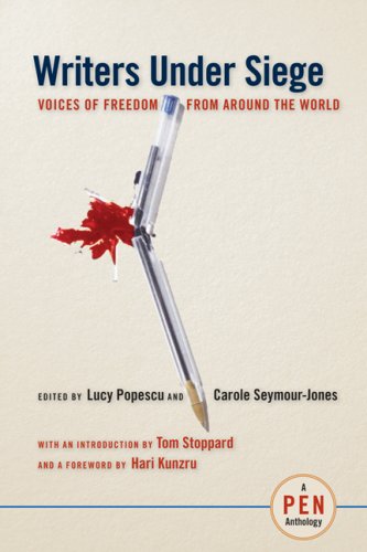 The cover of Writers Under Siege: Voices of Freedom from Around the World