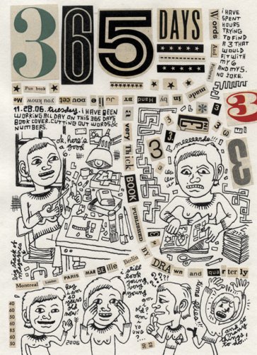 The cover of 365 Days: A Diary by Julie Doucet