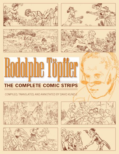 The cover of Rodolphe Topffer: The Complete Comic Strips