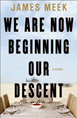 The cover of We Are Now Beginning Our Descent: A Novel