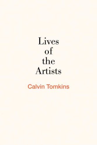 The cover of Lives of the Artists