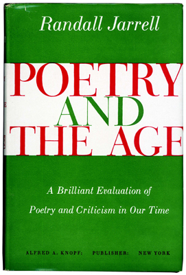 The cover of Poetry and the Age