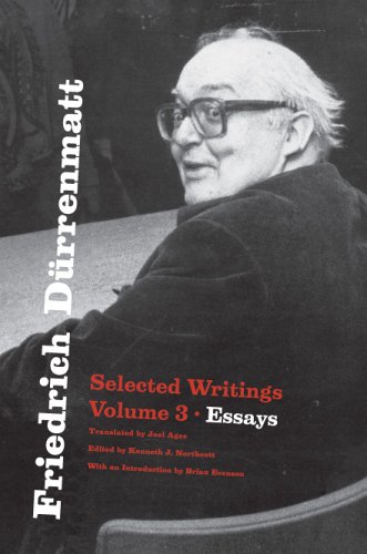 The cover of Friedrich Durrenmatt: Selected Writings, Volume 3, Essays