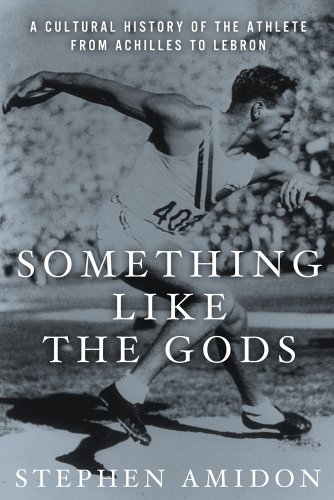 The cover of Something Like the Gods: A Cultural History of the Athlete from Achilles to LeBron