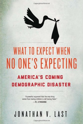 The cover of What to Expect When No One's Expecting: America's Coming Demographic Disaster