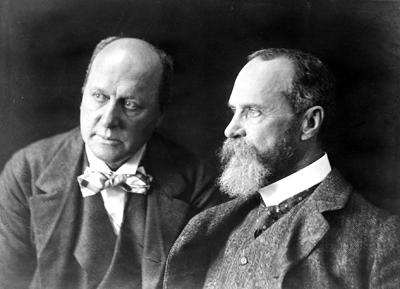 Henry James and his brother William, ca. 1899–1901.