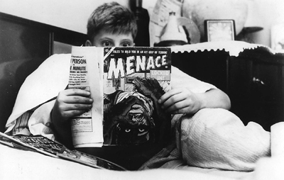 Reading Marvel’s Menace no. 11, 1954.