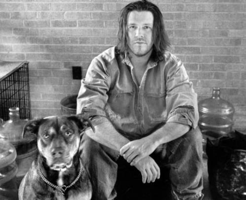 David Foster Wallace and friend