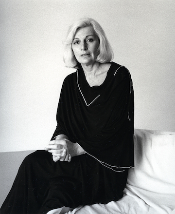 Iris Owens in 1983, photo by Peter Hujar.