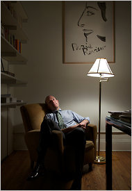 Lorin Stein, photo by Deidre Schoo for The New York Times