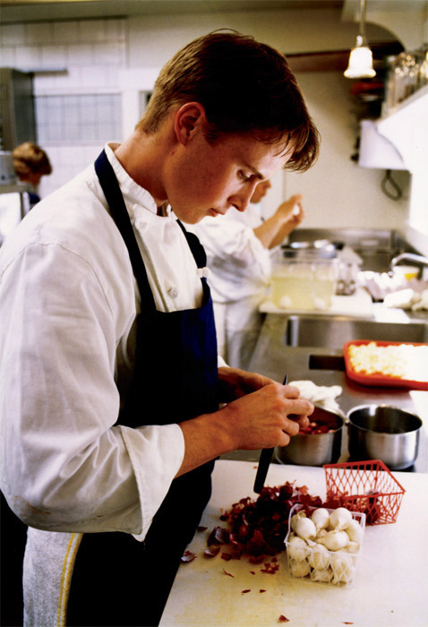 Grant Achatz during his stint at the French Laundry, 1997.