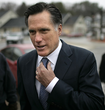 GOP presidential contender Mitt Romney.