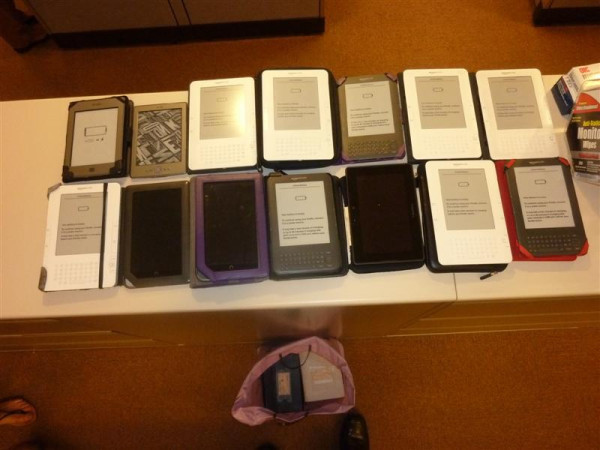 The MTA's Kindle collection