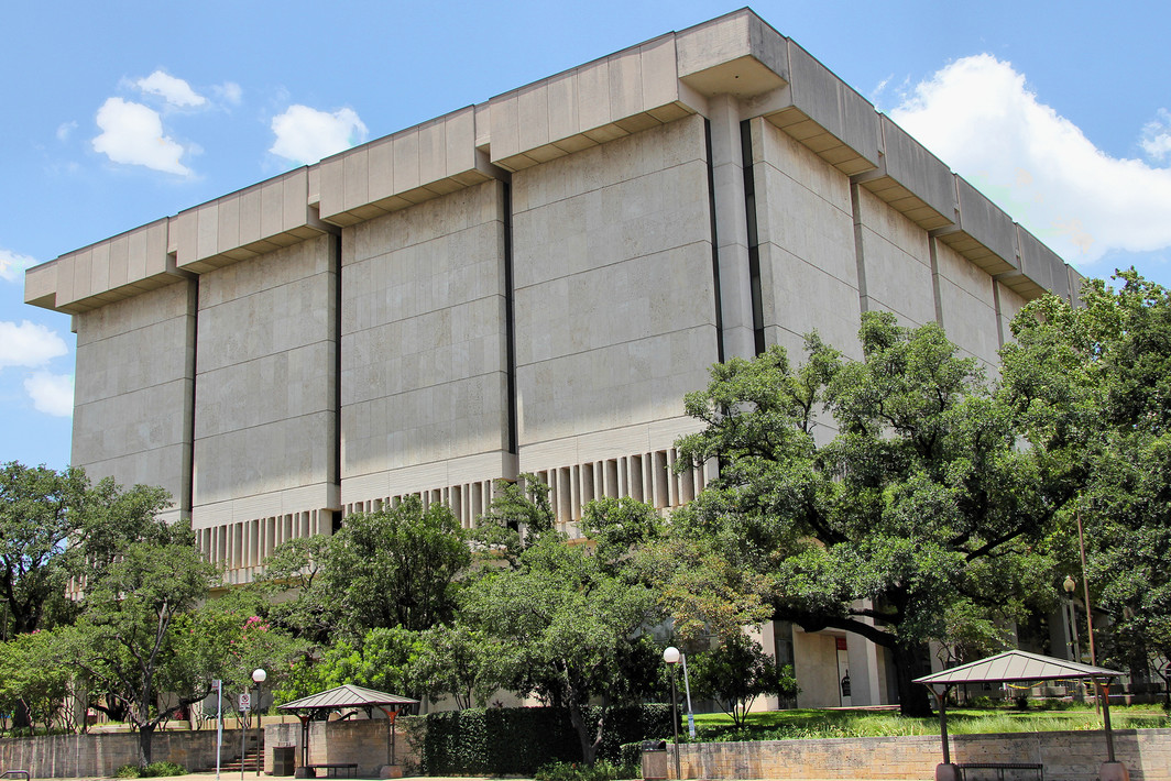 The Harry Ransom Center, on the University of Texas at Austin campus; one of the big buyers of writers' papers.