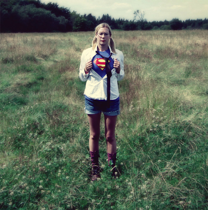 Carey Russell, I’m a Superhero (detail), 2012.