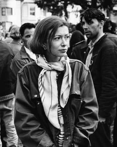 Young Joan Didion.