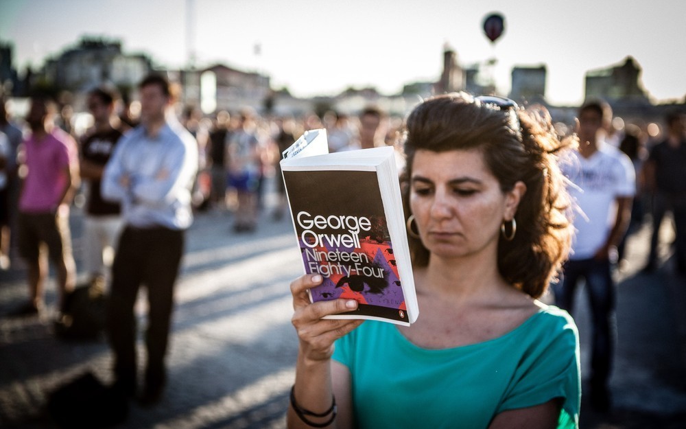 Taksim Square Book Club, George Henton/Al Jazeera