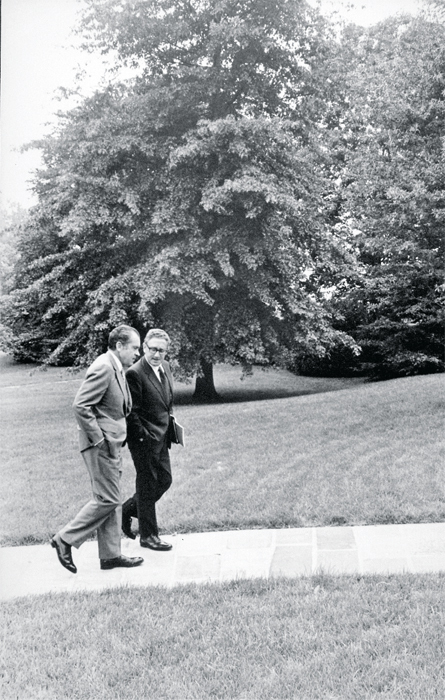 Richard Nixon and Henry Kissinger in Washington, 1971.