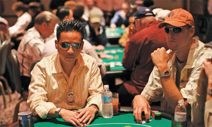 World Series of Poker game, 2005.