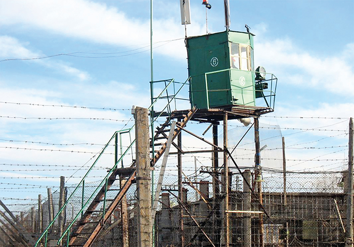 A guard tower at Mikhail Khodorkovsky’s Siberian prison.