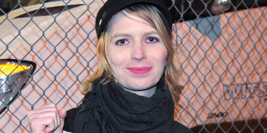 Chelsea Manning, New York, January 2018. Manolo Luna/Wikicommons