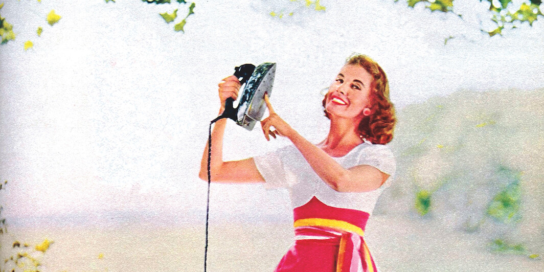Illustration from Woman’s Day Magazine (February 1957).