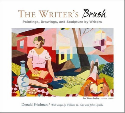 The cover of The Writer's Brush: Paintings, Drawings, and Sculpture by Writers