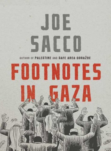 The cover of Footnotes in Gaza: A Graphic Novel