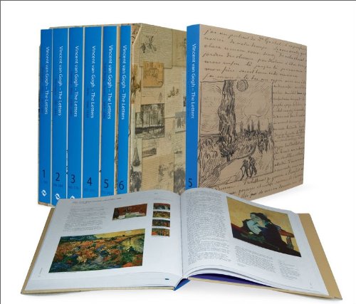 The cover of Vincent van Gogh: The Letters: The Complete Illustrated and Annotated Edition (Vol. 1-6)