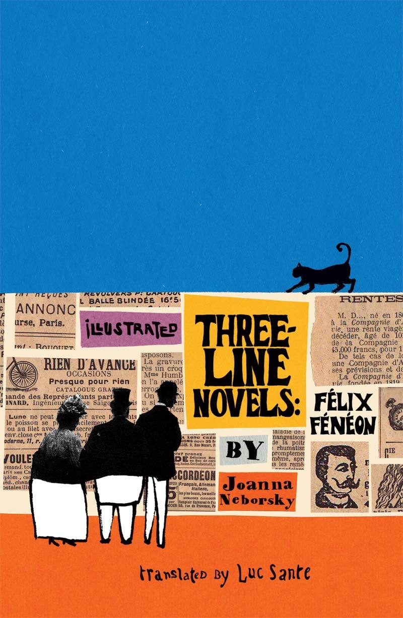 The cover of Illustrated Three-Line Novels: Felix Feneon