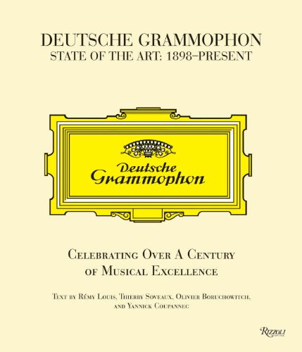 The cover of Deutsche Grammophon: State of the Art: 1898 - Present. Celebrating Over a Century of Musical Excellence