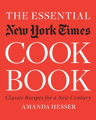 The cover of The Essential New York Times Cookbook: Classic Recipes for a New Century