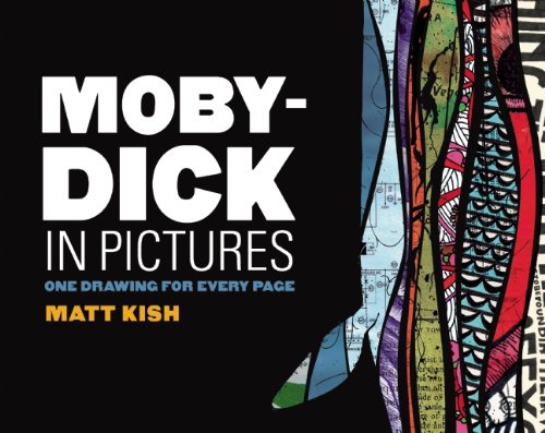 The cover of Moby-Dick in Pictures: One Drawing for Every Page
