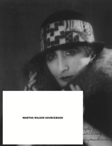 The cover of Martha Wilson Sourcebook: 40 Years of Reconsidering Performance, Feminism, Alternative Spaces