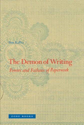 The cover of The Demon of Writing: Powers and Failures of Paperwork