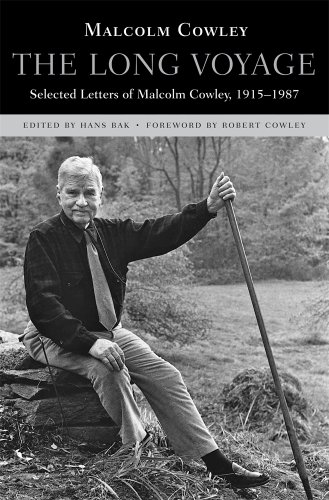The cover of The Long Voyage: Selected Letters of Malcolm Cowley, 1915-1987