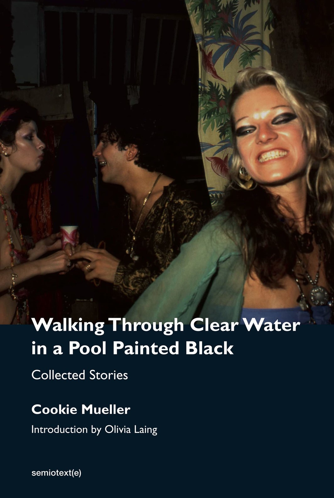 The cover of Walking Through Clear Water in a Pool Painted Black