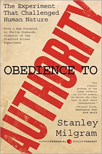 The cover of Obedience to Authority: An Experimental View