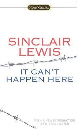 The cover of It Can't Happen Here