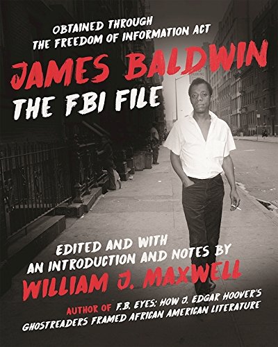 The cover of James Baldwin: The FBI File