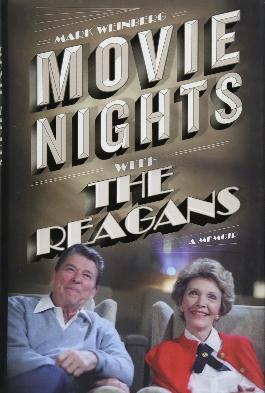 The cover of Movie Nights with the Reagans