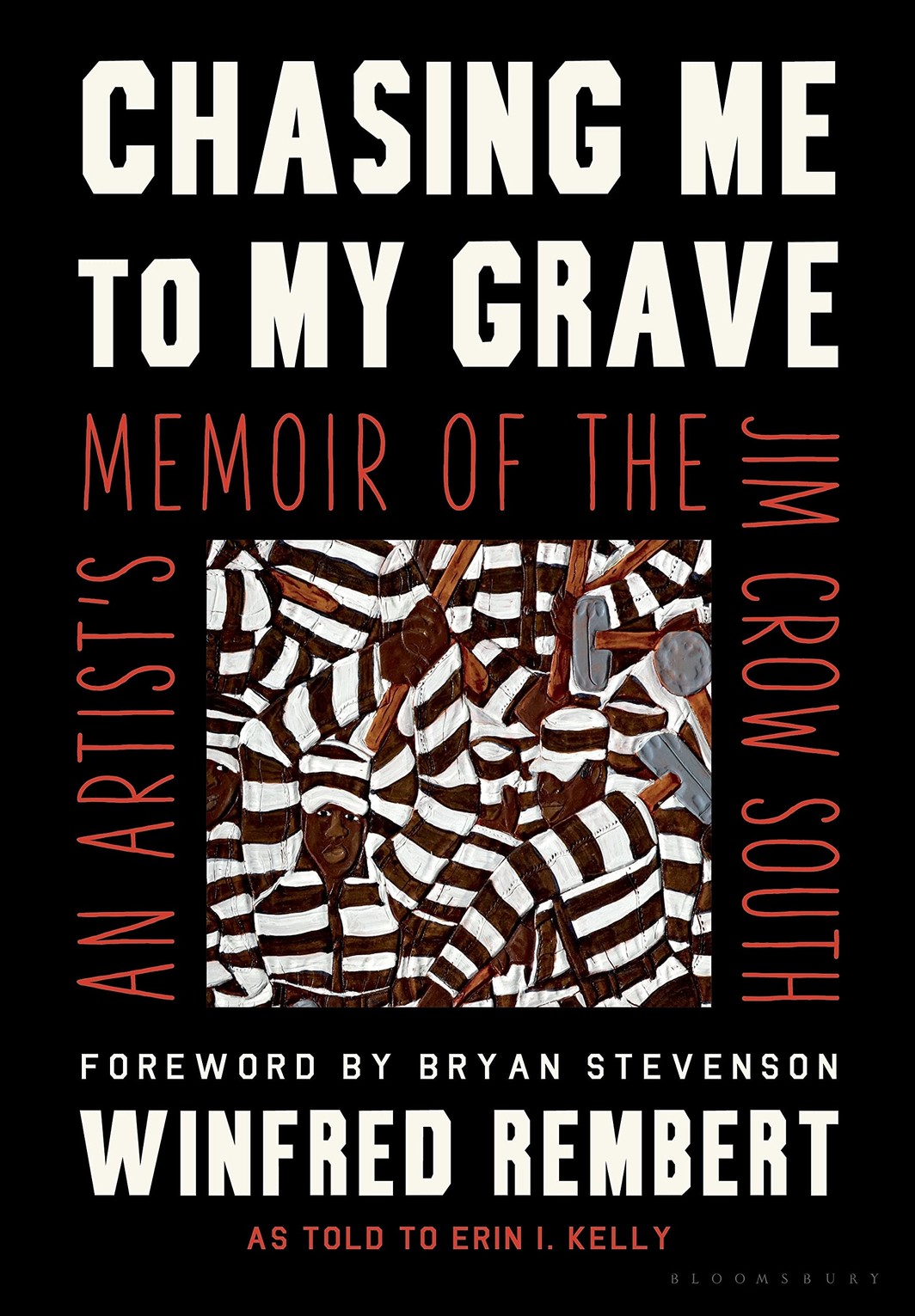 The cover of Chasing Me to My Grave: An Artist's Memoir of the Jim Crow South