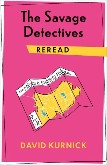 The cover of The Savage Detectives Reread