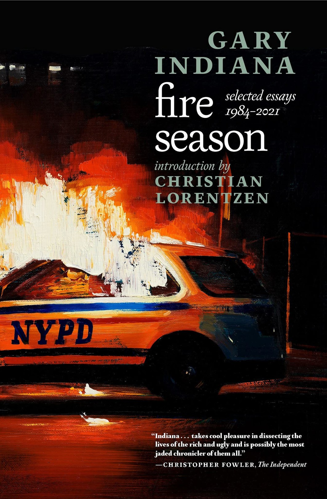 The cover of Fire Season: Selected Essays 1984–2021