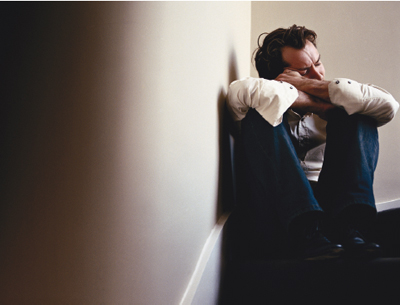 Sam Taylor-Wood, Jude Law, 2003, color photograph. From the series “Crying Men,” 2002–2004.