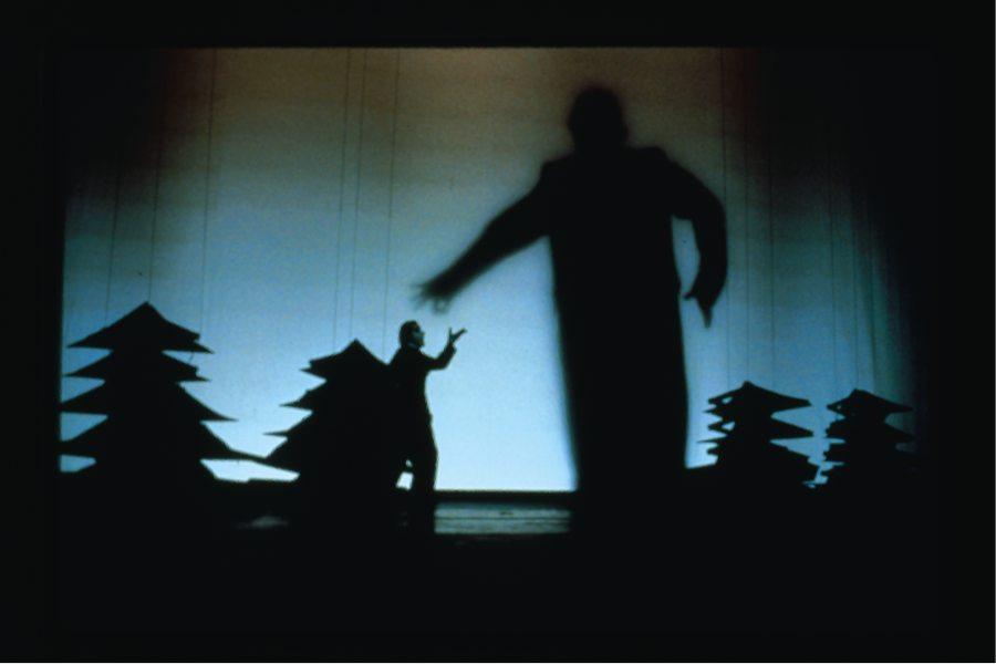 Robert Wilson, The Black Rider, 1990. Performance view, Brooklyn Academy of Music, New York, December 1993.