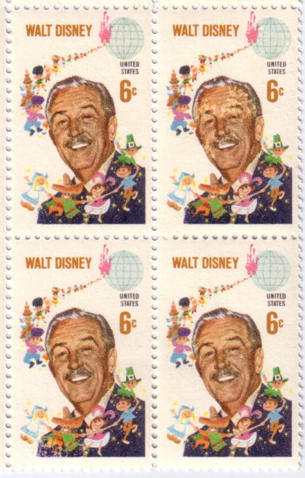 Walt Disney stamp, 1968