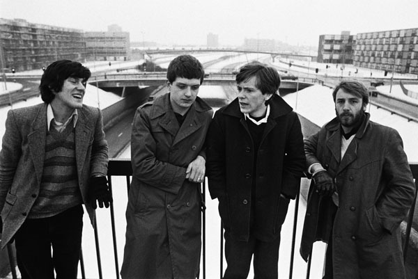 Joy Division, from Kevin Cummins's new book of the band, published by Rizzoli.