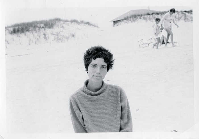 Anne Roiphe in the Hamptons, ca. 1960s.